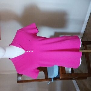 TOMMY HILFIGER- Women's Pink Polo Shirt